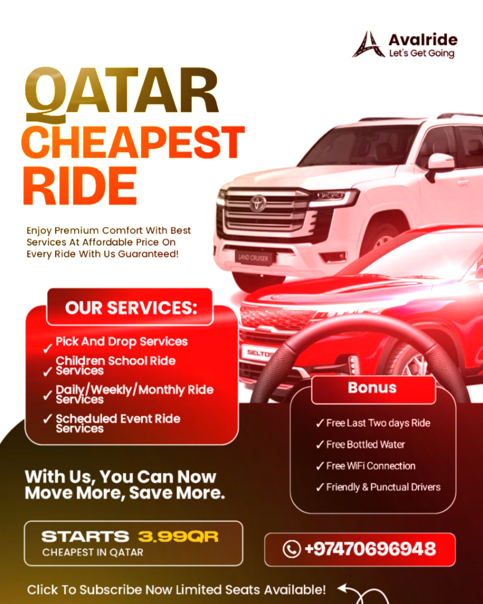 AlvaRide Premium Transport Qatar